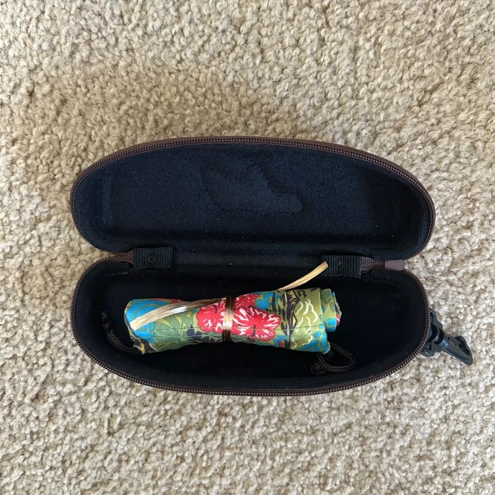 Maui Jim Brown Sunglasses Case New
